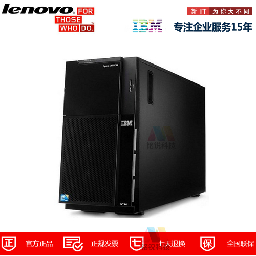 IBM 塔式服务器主机 X3300M4至强E5-2403v2（内存/硬盘/显卡